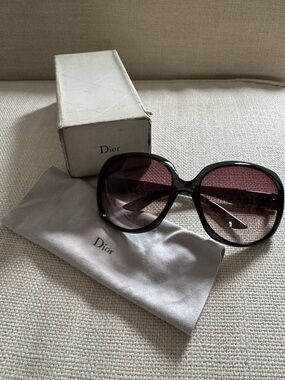 Dior Women's Oversized Sunglasses in Dark Brown Gradient